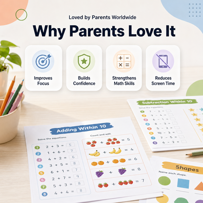 NeuroKids Math System™ 350+ Activities to Help Your Child Stop Struggling with Math