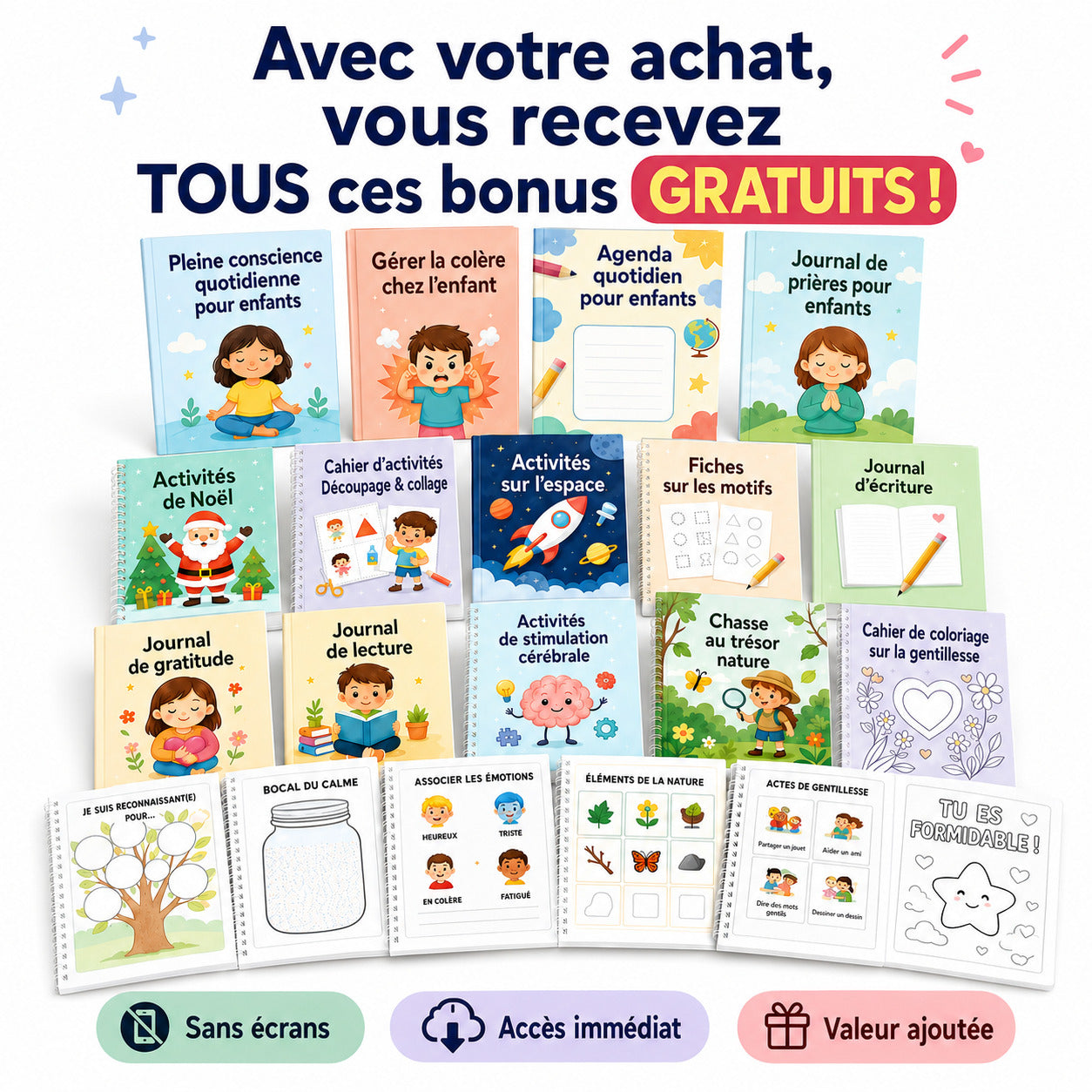 NeuroKids™ Système de Concentration: +100 Activités pour Développer l’Attention, la Concentration et l’Apprentissage