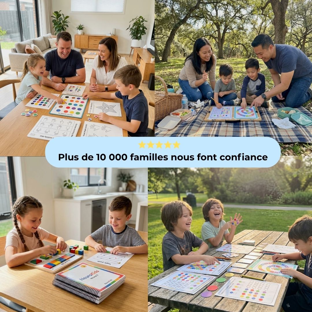 NeuroKids™ Système de Concentration: +100 Activités pour Développer l’Attention, la Concentration et l’Apprentissage