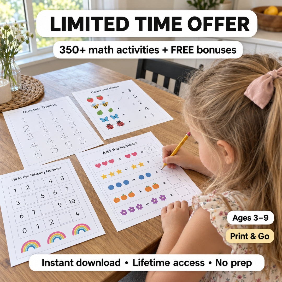 NeuroKids Math System™ 350+ Activities to Help Your Child Stop Struggling with Math