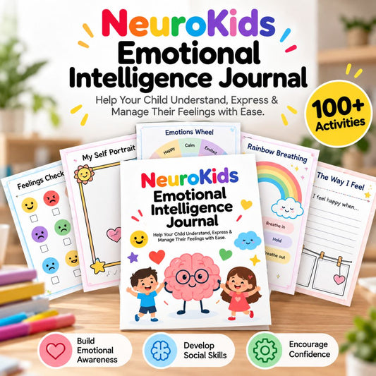Journal des émotions pour enfants : Aidez votre enfant à comprendre, exprimer et gérer ses émotions en toute simplicité