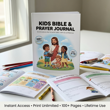 NeuroKids Bible & Prayer Journal™ 10 Minutes a Day to Build Faith, Calm & Confidence