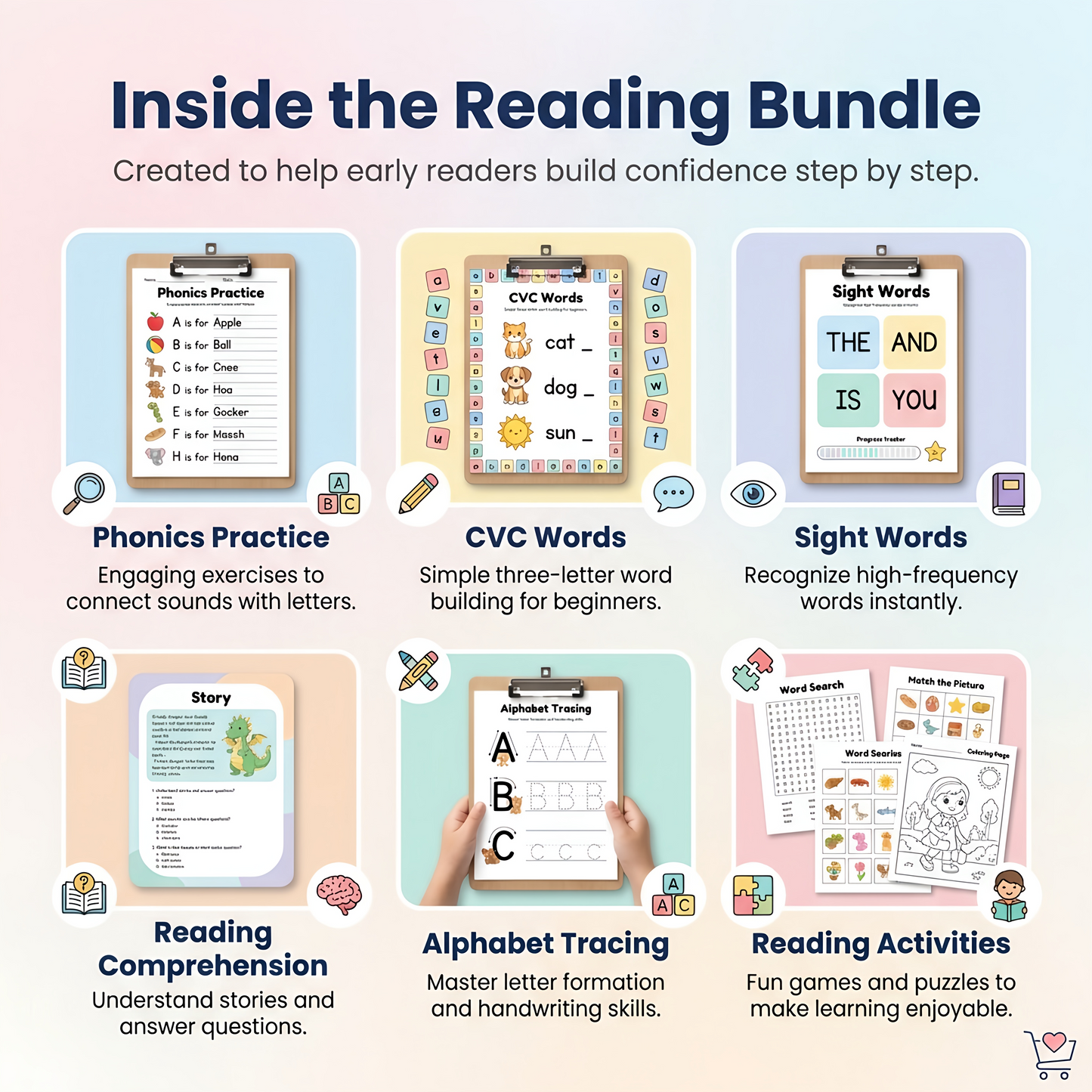 NeuroKids Complete Learning System™ Math & Reading Bundle