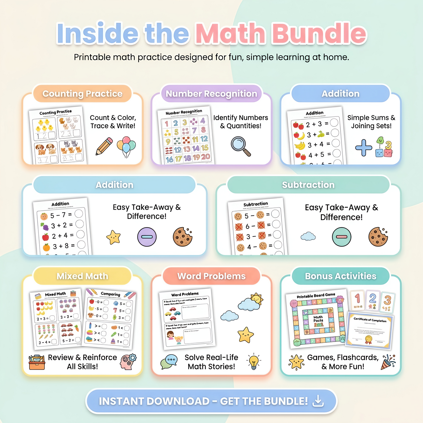NeuroKids Complete Learning System™ Math & Reading Bundle