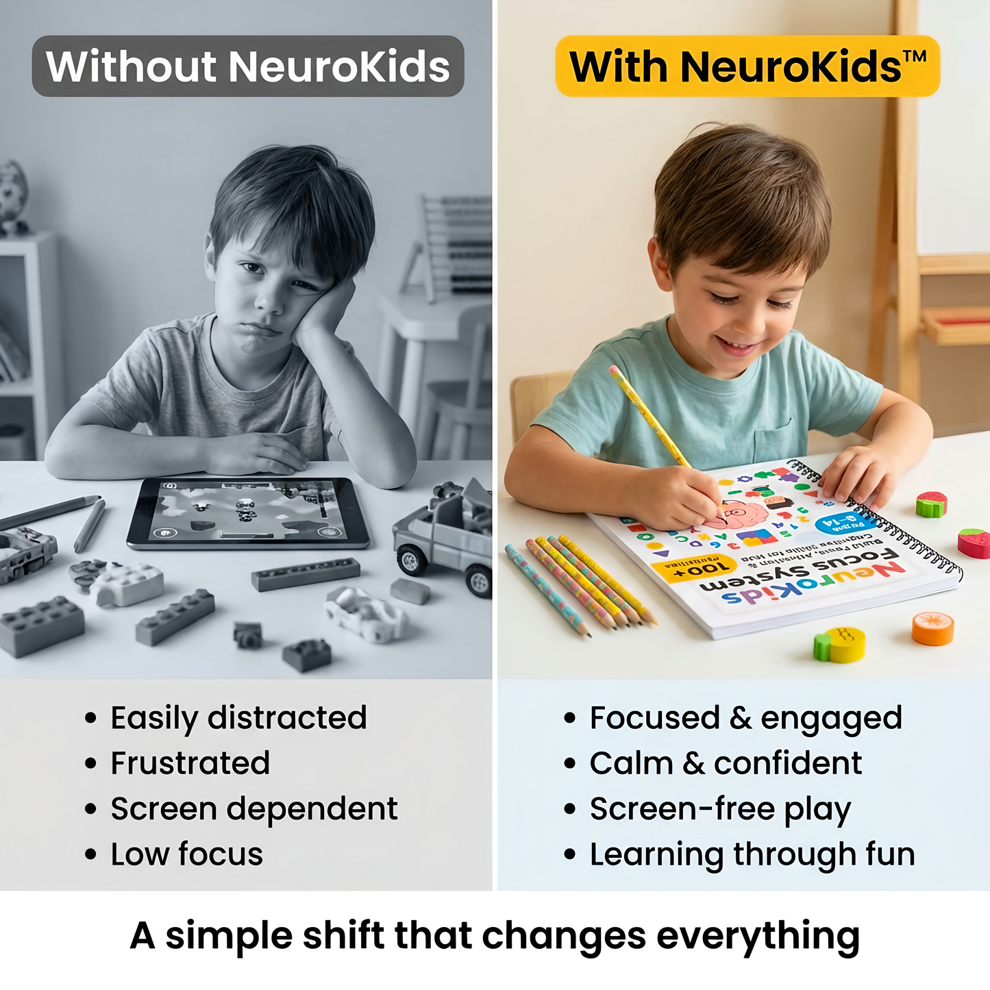 NeuroKids Math System™ 350+ Activities to Help Your Child Stop Struggling with Math