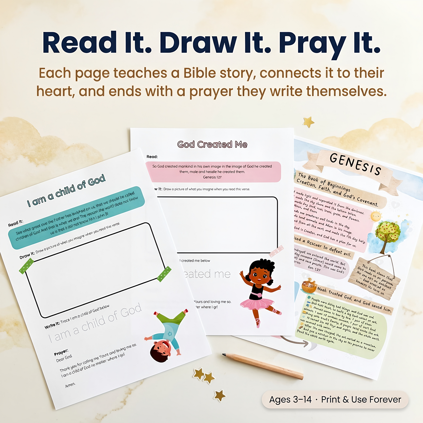 NeuroKids Bible & Prayer Journal™ 10 Minutes a Day to Build Faith, Calm & Confidence